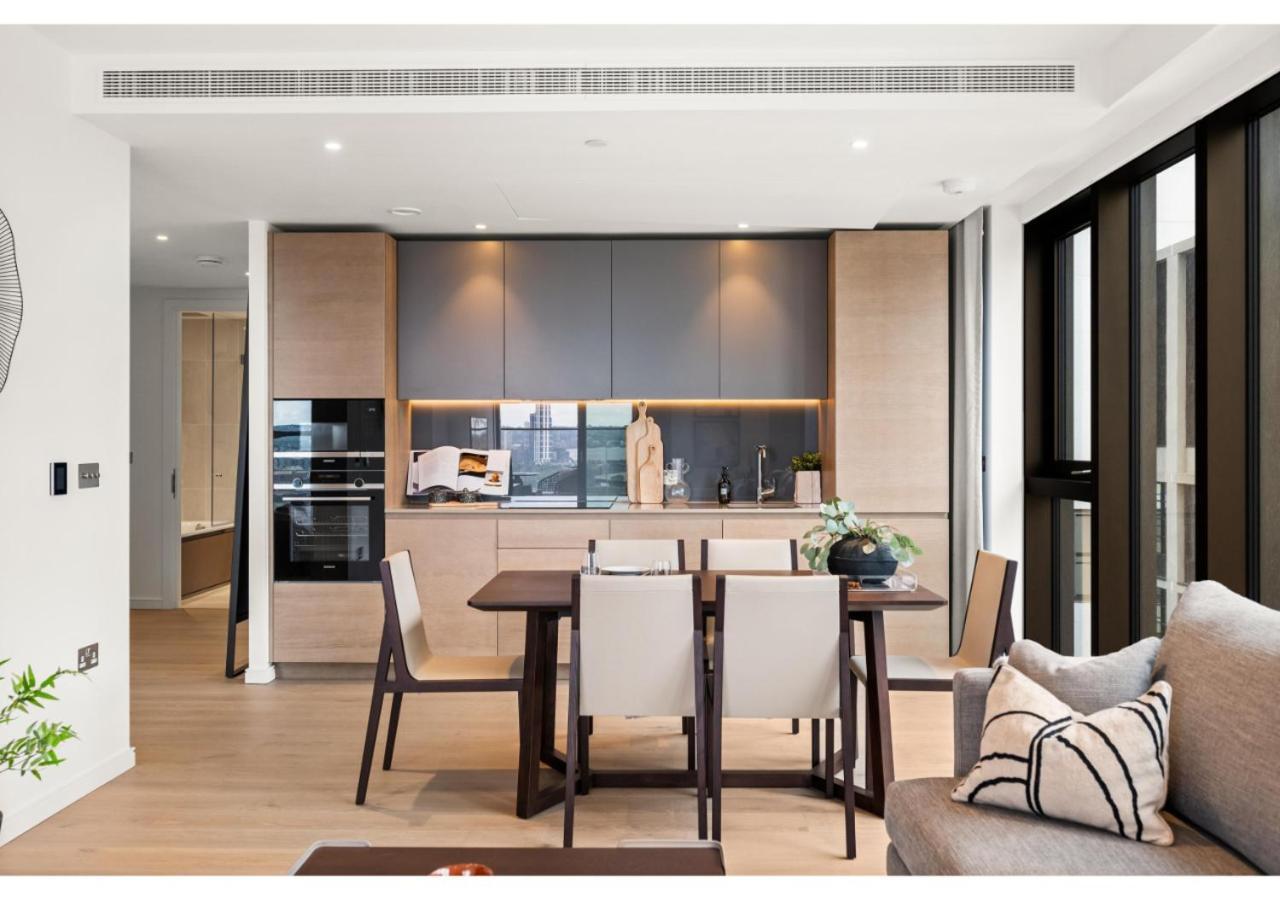 Elegant And Modern Apartments In Canary Wharf Right Next To Thames ロンドン エクステリア 写真