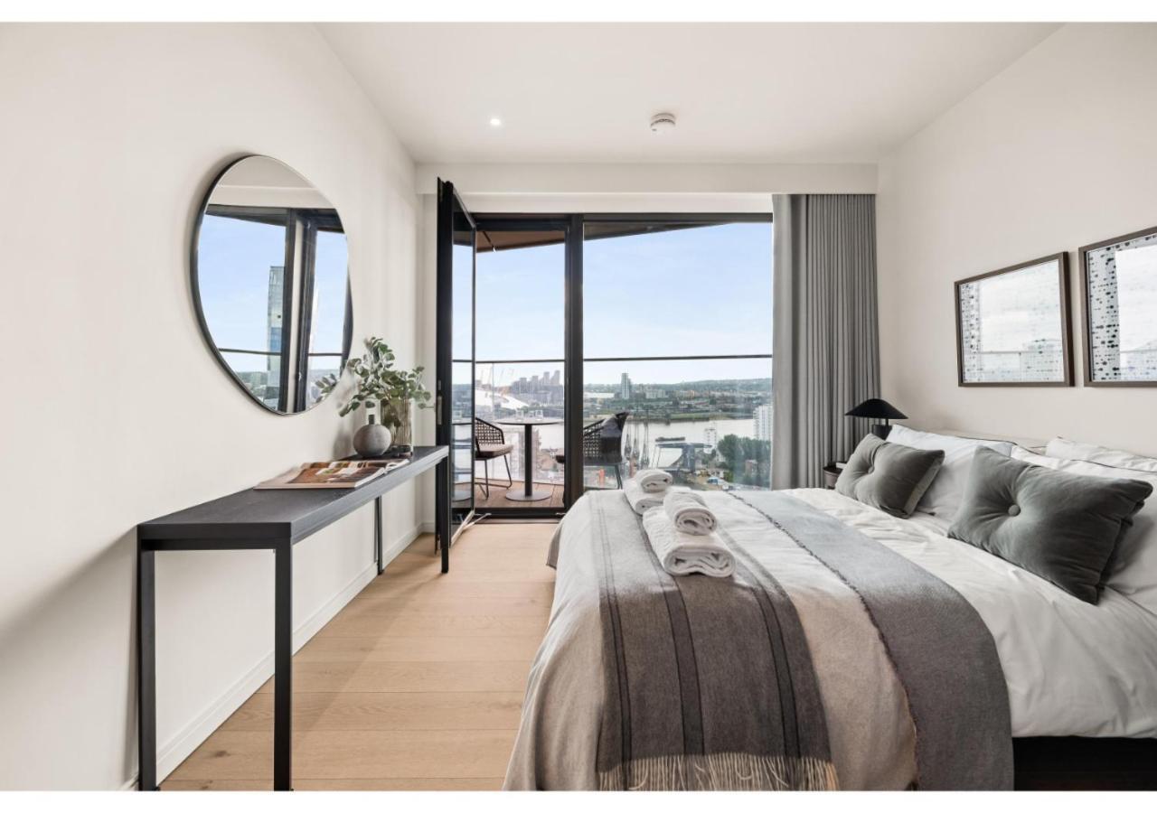 Elegant And Modern Apartments In Canary Wharf Right Next To Thames ロンドン エクステリア 写真