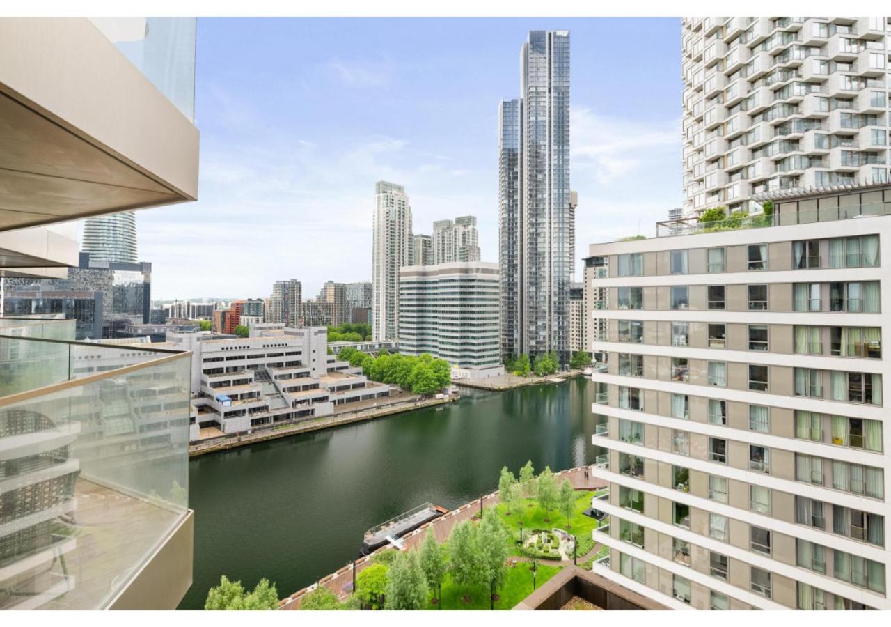 Elegant And Modern Apartments In Canary Wharf Right Next To Thames ロンドン エクステリア 写真