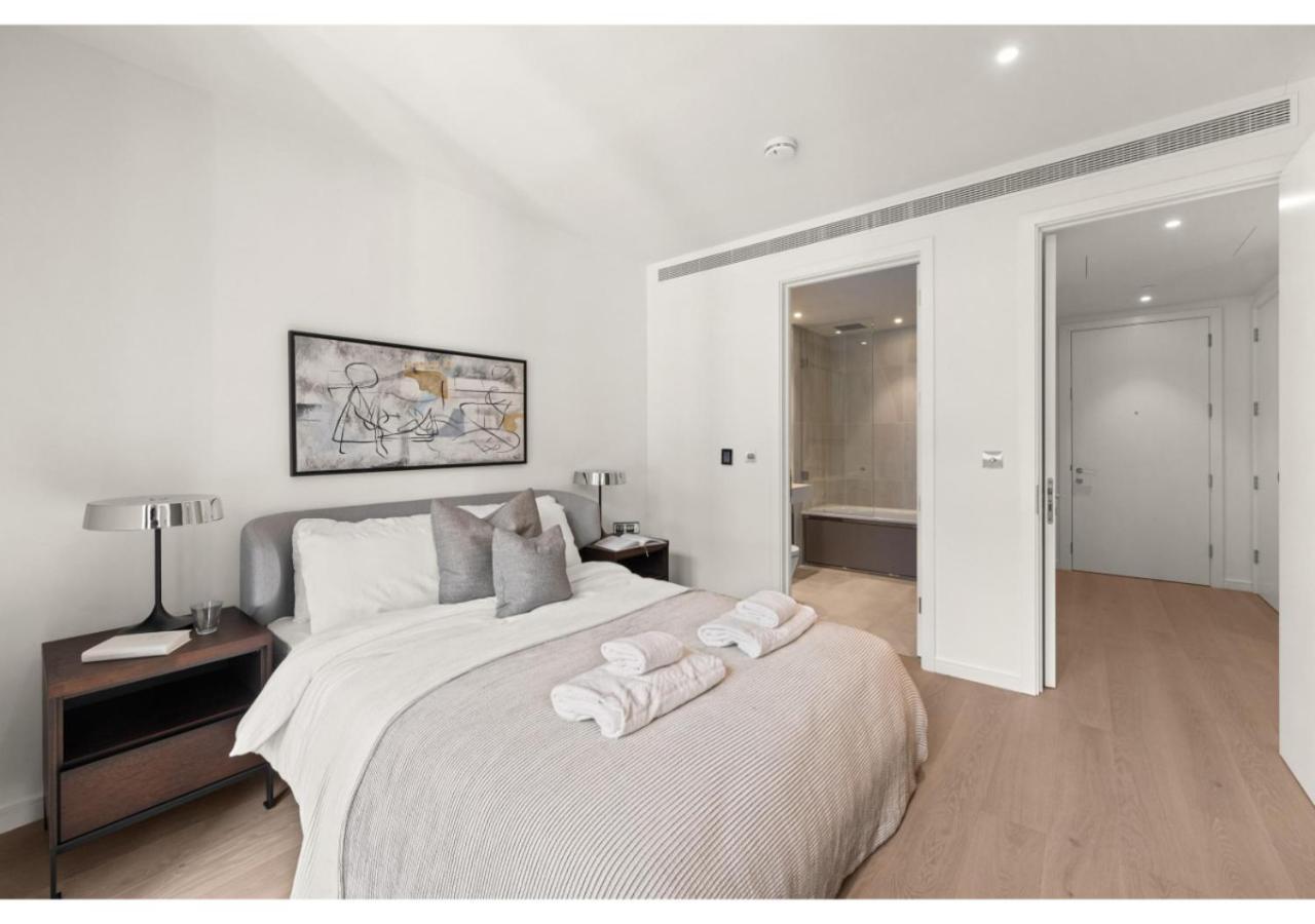 Elegant And Modern Apartments In Canary Wharf Right Next To Thames ロンドン エクステリア 写真