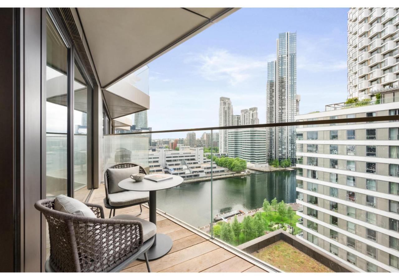 Elegant And Modern Apartments In Canary Wharf Right Next To Thames ロンドン エクステリア 写真