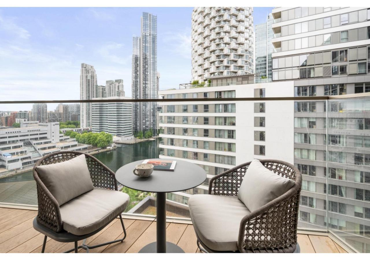 Elegant And Modern Apartments In Canary Wharf Right Next To Thames ロンドン エクステリア 写真