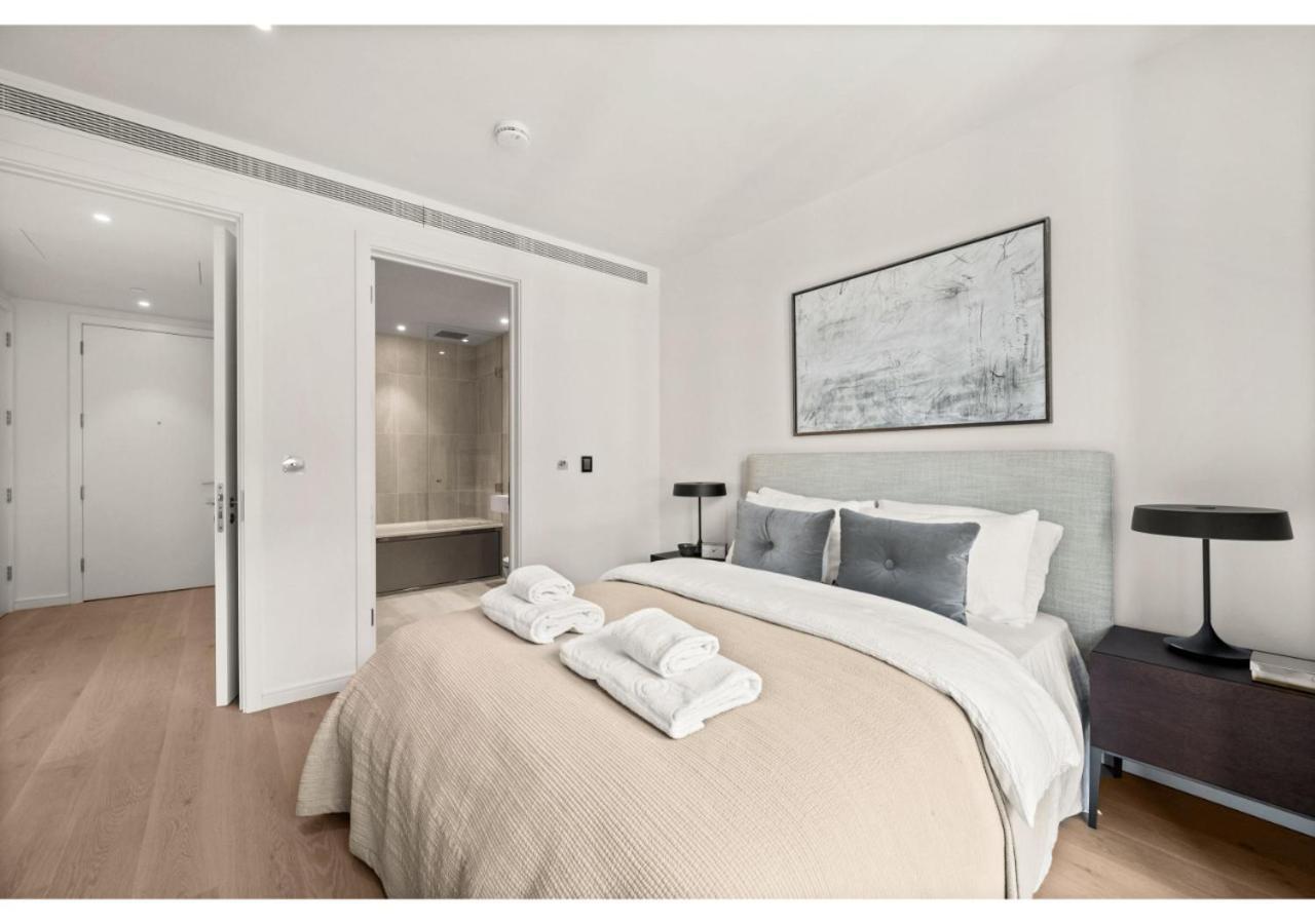 Elegant And Modern Apartments In Canary Wharf Right Next To Thames ロンドン エクステリア 写真