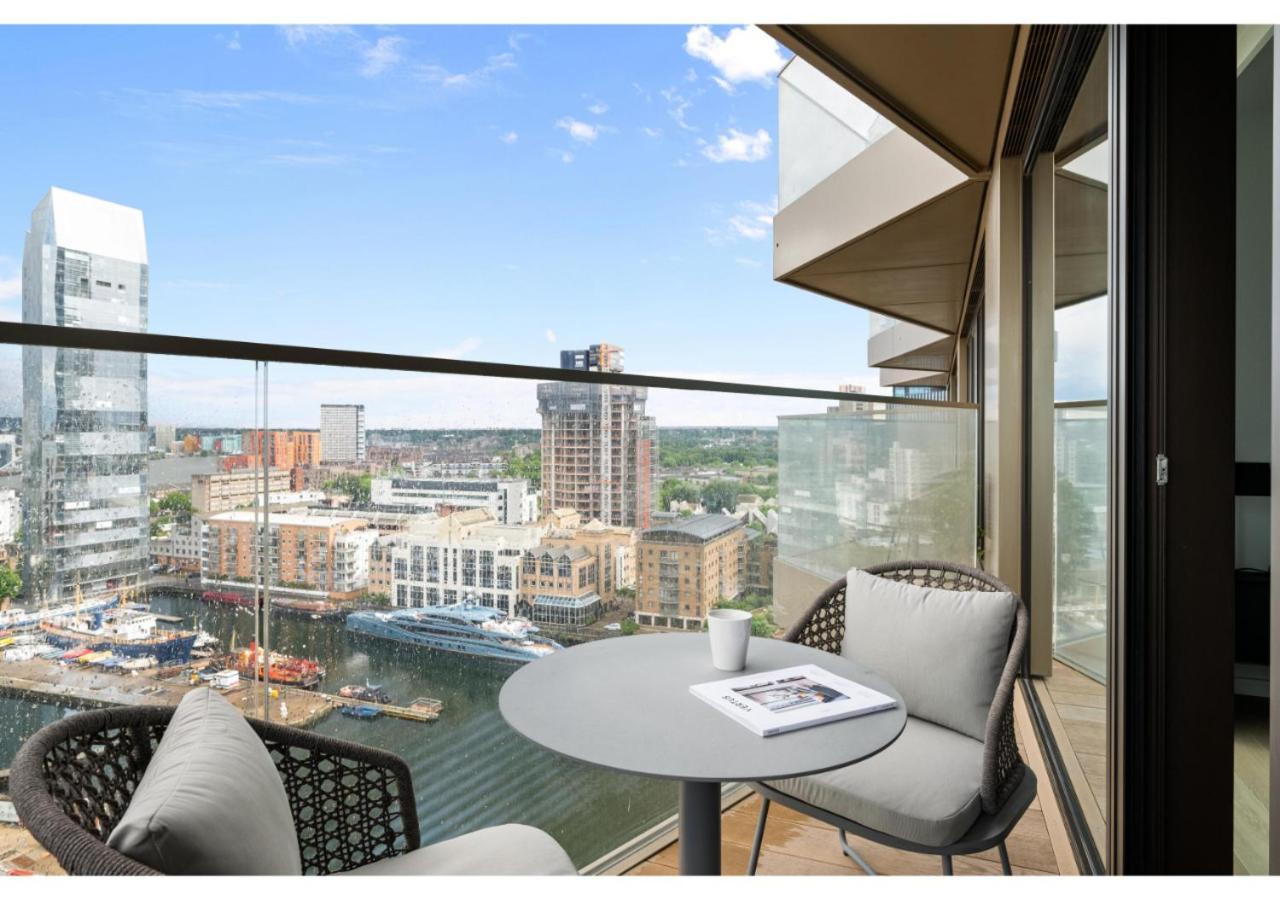 Elegant And Modern Apartments In Canary Wharf Right Next To Thames ロンドン エクステリア 写真