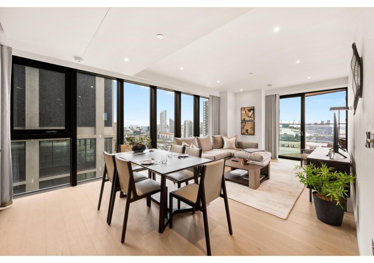 Elegant And Modern Apartments In Canary Wharf Right Next To Thames ロンドン エクステリア 写真