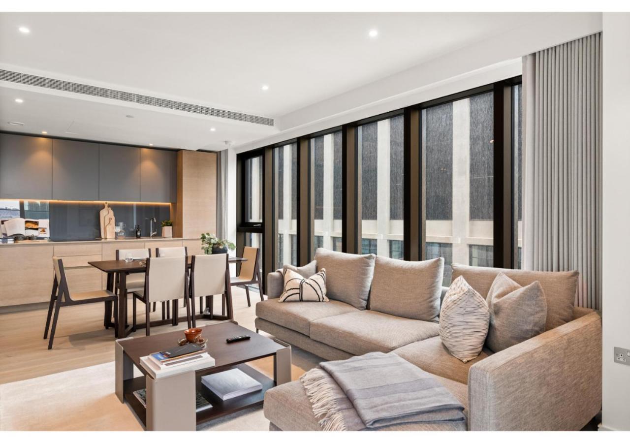Elegant And Modern Apartments In Canary Wharf Right Next To Thames ロンドン エクステリア 写真
