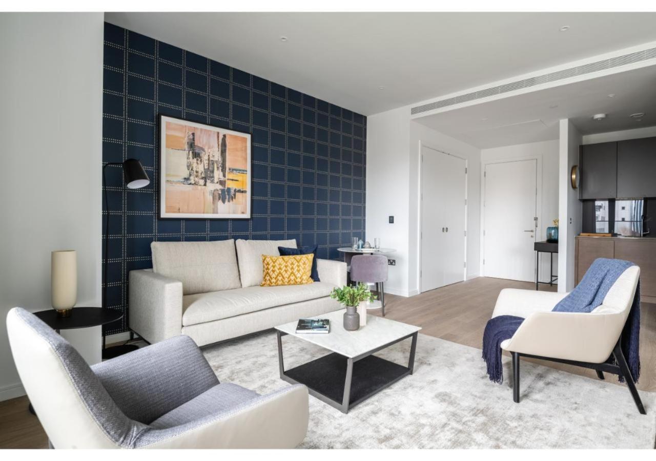 Elegant And Modern Apartments In Canary Wharf Right Next To Thames ロンドン エクステリア 写真
