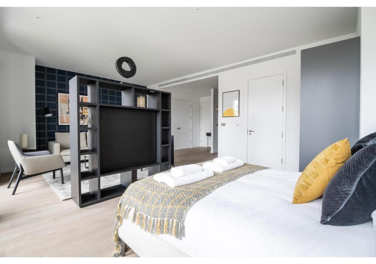 Elegant And Modern Apartments In Canary Wharf Right Next To Thames ロンドン エクステリア 写真